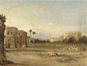 An Oriental Landscape With Istanbul In The Distance An Oriental Landscape With Istanbul In The Distance