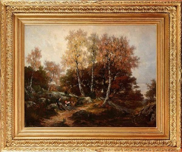 Gorge Aux Loups, Foret De Fontainebleau - view 1