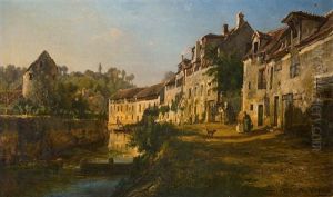 Ansicht Von Crecy-en-brie, Quai Des Tanneries