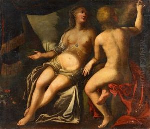 Angelica And Medoro by Maffeo Verona