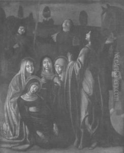 Szene Aus Der Kreuzigung Christi by Michele Da Verona