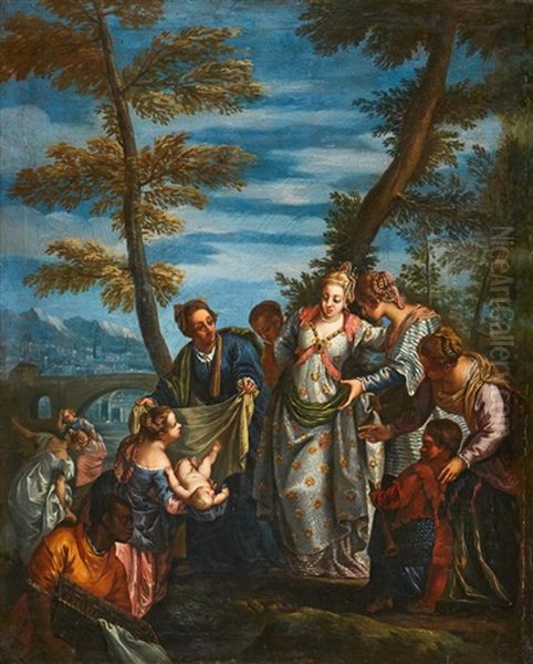 The Finding Of Moses - view 1