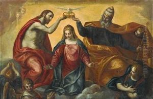 The Coronation Of The Virgin by Paolo Veronese (Caliari)