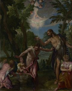 The Baptism Of Christ by Paolo Veronese (Caliari)