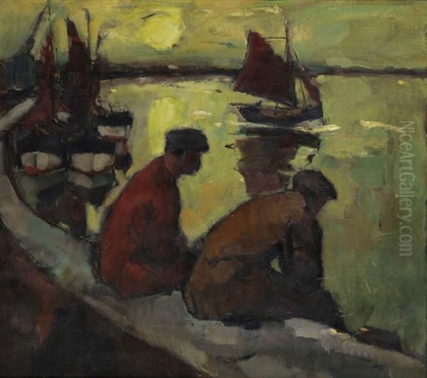 Visschers (avond) - view 1