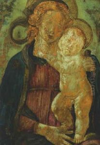 The Madonna And The Child by Andrea Del Verrocchio
