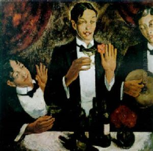 Les Trois Amis by Theodore Verschaeren