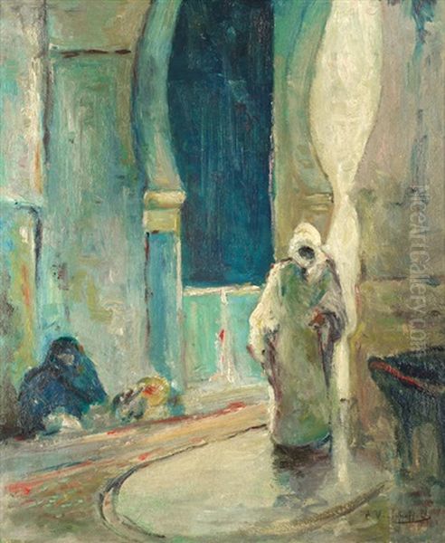 North African Street Scene - view 1