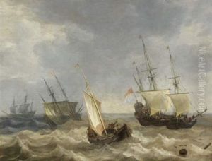 Marine by Lieve Pietersz Verschuier