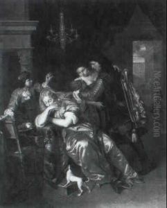 The Effects Of Intemprance by Willem Verschuring the Younger