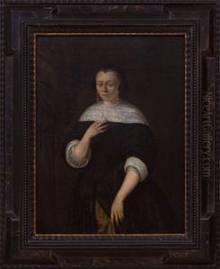 Portrait Of The Artist's Wife, Nee Adriana Van Forest