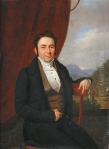 Portrait D'homme Assis by Charles Brias