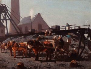 Ponies By A Mineshaft