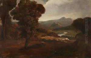 River Landscape by Martin Verstappen