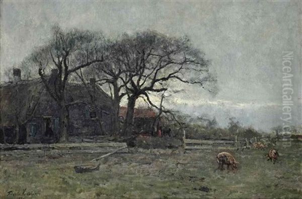 A Farm With Pigs - view 1