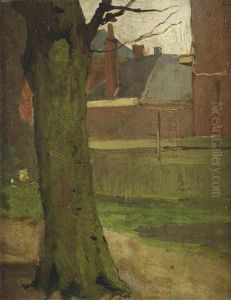 The Artist's Garden On Rapenburg 40, Leiden