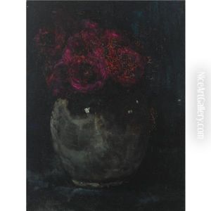 A Still Life With Roses by Floris Verster