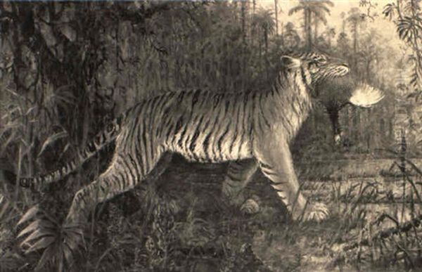 A Tiger And Its Prey - view 1