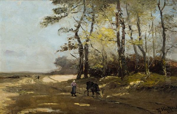 Landschaft Mit Frau Und Kuh - view 1
