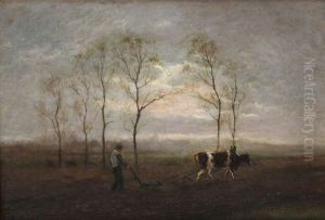 Paysan Au Travail by Theodor Verstraete