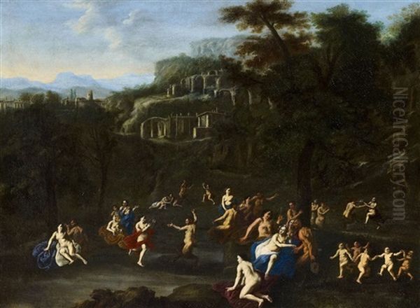 Landscape With Nymphs And Satyrs - view 1