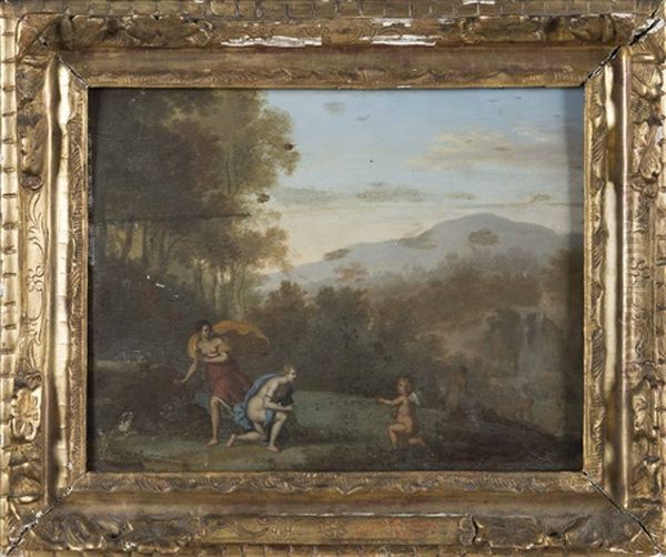 Nymphes Surprises Par Des Satyres - view 1