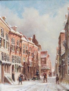 A Winter's Day In Dutch Town