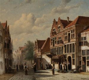 Street Scene, Belgium I Street Scene, Belgium I