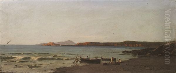 Marina Con Barche E Pescatori - view 1