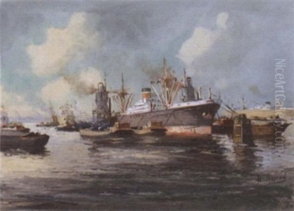Rotterdam Harbour - view 1