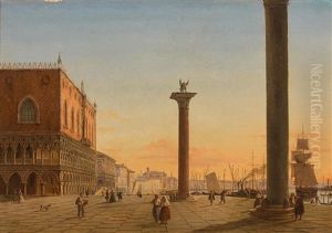 La Piazzetta Au Couchant, Venise
