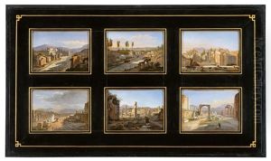 Ansichten Von Pompeji (12 Works) by Frans Vervloet