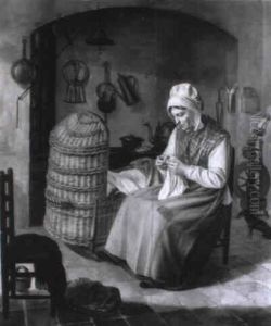 La Nourrice by Joannes Josephus Vervloet