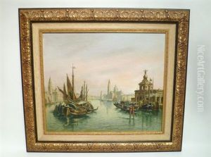 Scene A Venise by Victor Vervloet