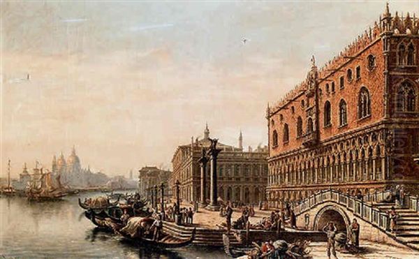 Veduta Di Palazzo Ducale A Venezia - view 1