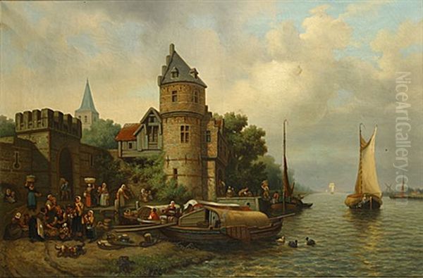 Markt Langs Het Water - view 1