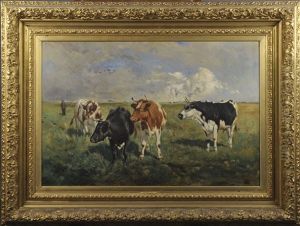 Vaches Dans Les Pres