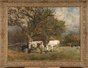 Vaches Au Pre