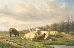 Landscape With Sheep Landscape With Sheep