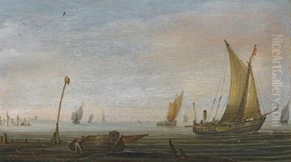 Small Vessels On The Zuider Zee - view 1
