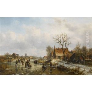 Winterliches Eisvergnugen