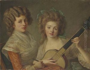 Les Deux Soeurs by Antoine Vestier