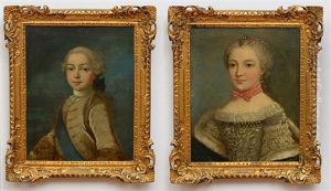 Portrait Of A Gentleman; And Portrait Of A Lady (2 Works) Portrait Of A Gentleman; And Portrait Of A Lady (2 Works)