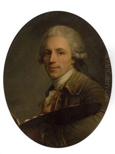 Autoportrait De L'artiste by Antoine Vestier