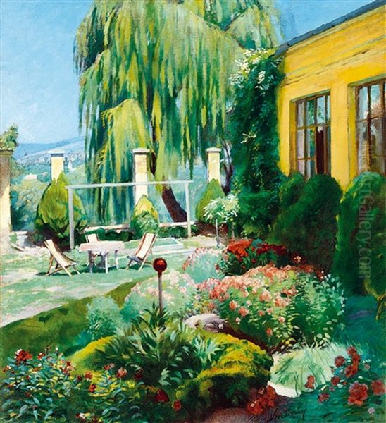 Summer In The Villa Garden - view 1