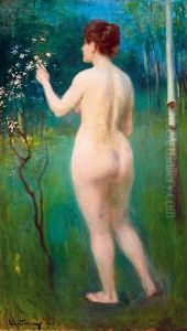 Nude Standing Spring by Mano (Emanuel) Vesztroczy