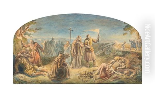 The Battle Of Poitiers - view 1