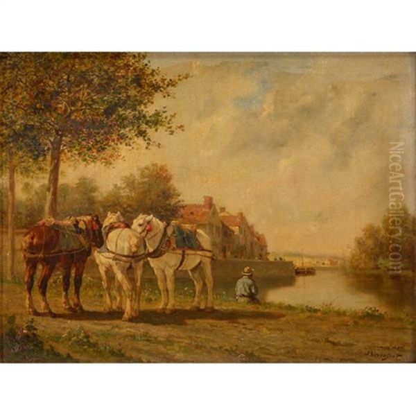 Noonday On The Scheldt - view 1