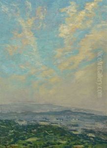 Landscape by Charles Vezin