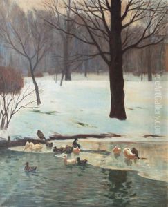 Ducks On The Alster